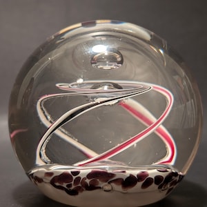 Selkirk Glass Scotland Limited Edition Matador Paperweight Signed