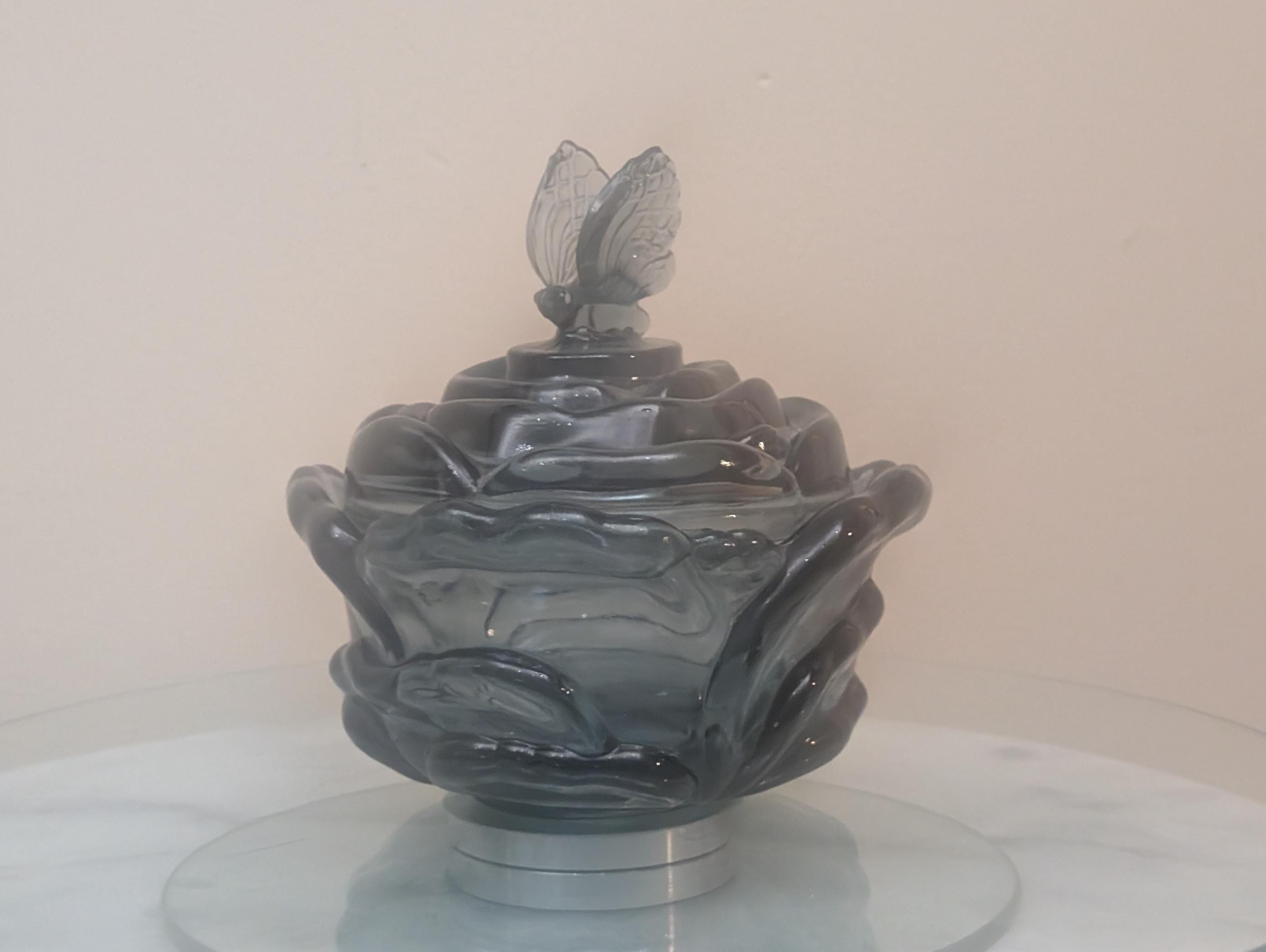 フェントン　カーニバルガラスのボンボンボウル　Butterfly アンティーク 楽天市場】【アンティーク】フェントン カーニバルガラスの