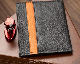 Etui na karty z francuskiej skóry koziej na zamówienie