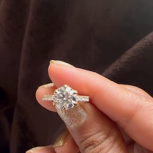 1.67 CT Lab Grown Diamond Engagement Ring: D IF, Platinum or Gold, IGI Certified