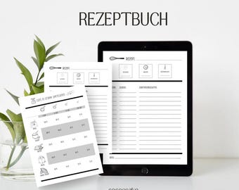 Rezeptbuch Vorlage