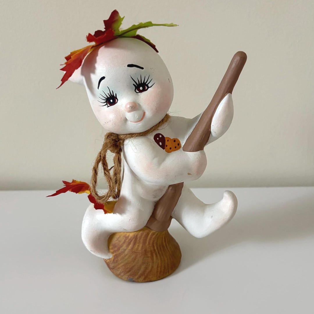 Vintage Boo Baby - Ceramic Fall Figurine - Etsy