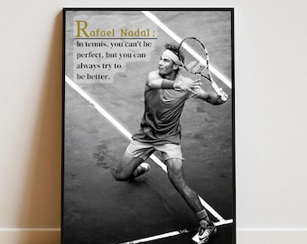 ラファエル・ナダル - 本物の直筆サイン入り写真サイン、COA付き