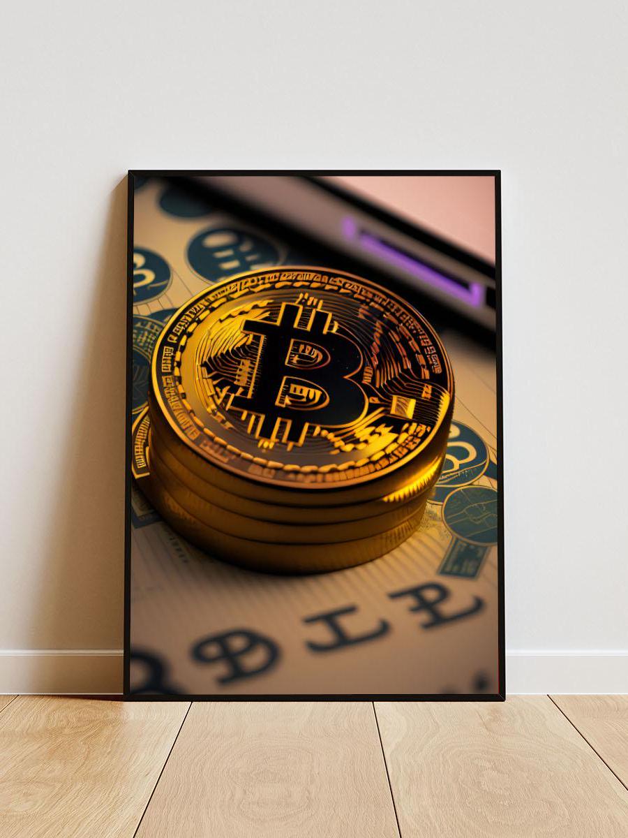 Bitcoin Poster on Matte Paper With Frame, Aesthetic Stock Market Crypto  Poster, Poster for Investors, Stock Lover Gift - Etsy New Zealand