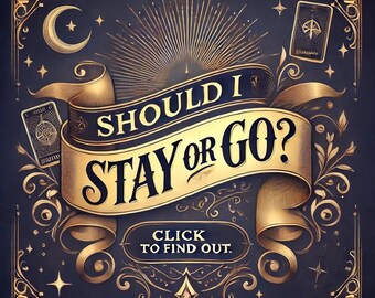 SHOULD I STAY or GO? | Love Tarot Reading | Clarity in Couples Relationships | Fast Reading | Indepth Detailed | Personalized Tarot Reading