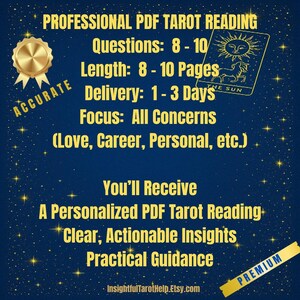 SPIRITUAL TAROT READING – In-Depth Psychic Guidance for Personal Growth and Clarity – Tarot reading for channeled messages from the universe