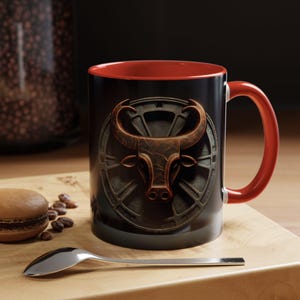 Taurus Zodiac Mug  Personalized Birthday Gift for Taurus Women & Men Astrology Coffee Cup