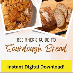 Beginner-Friendly Sourdough Bread Guide, Foolproof Step-by-Step Handbook, Artisan Bread Roadmap, Beginners Bread making Tutorial