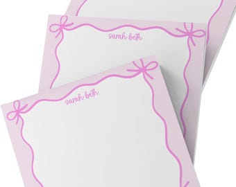 Personalized Teacher Notepad, Custom Sticky Notes for Teacher, Teacher Appreciation Gift