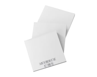 Funny Post-it Notes® | Wont be doing that | Funny Sticky Notes | Note Pad | Paper Pad | Stationary