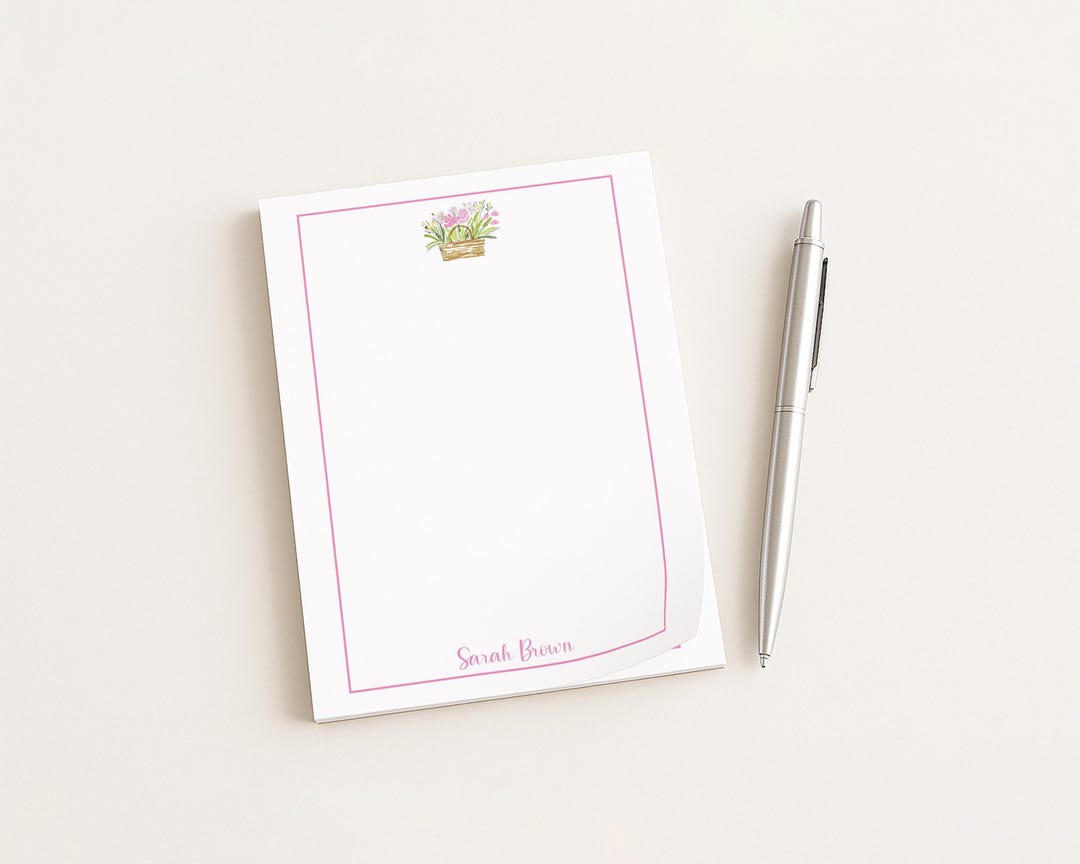 Personalized Notepad | Custom Sticky Notes | Monogrammed Notepad ...