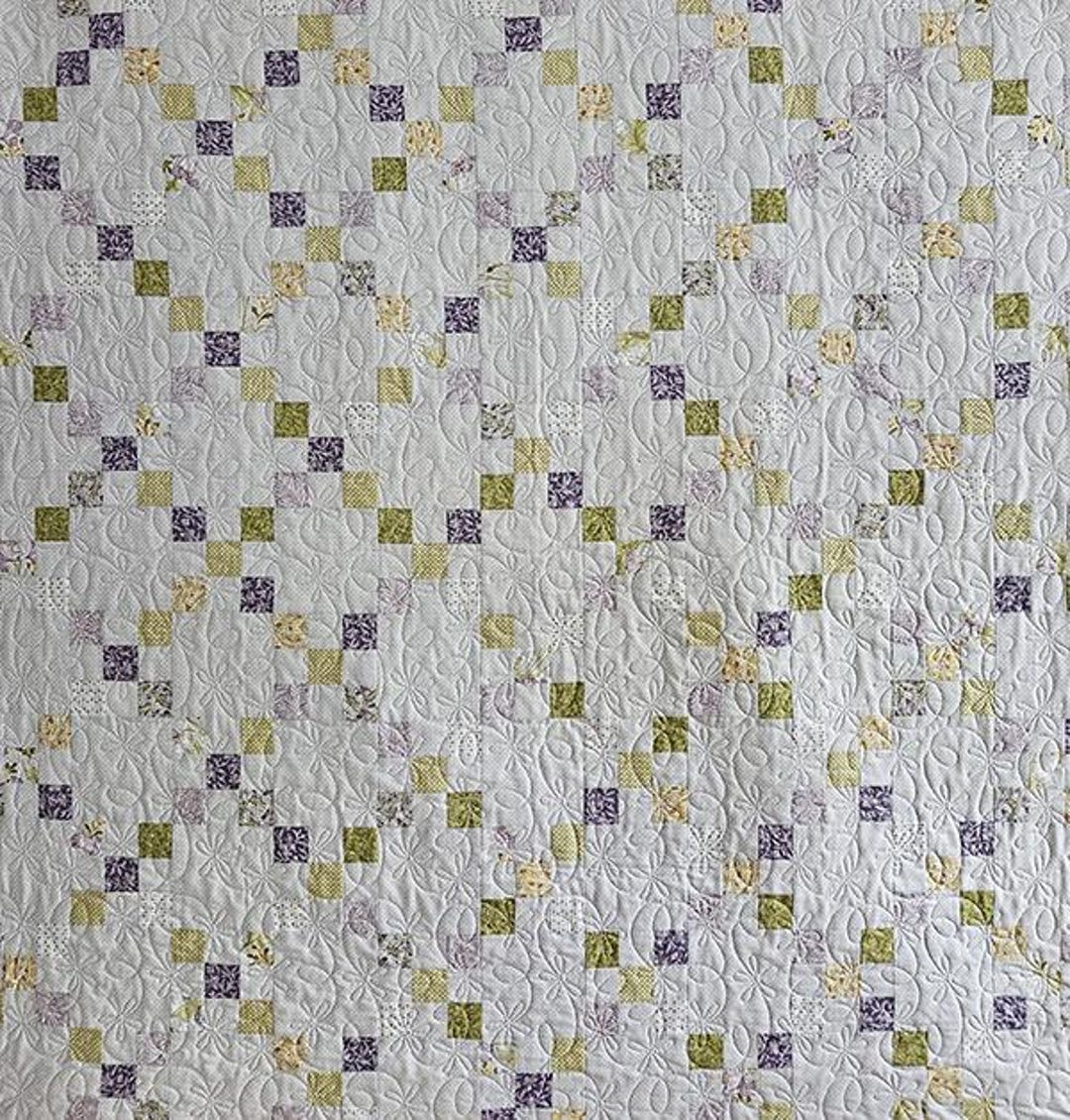 Simple Irish Chain Patchwork Quilt (digital Pattern) - Etsy