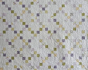 Simple Irish Chain Patchwork Quilt (Digital Pattern)