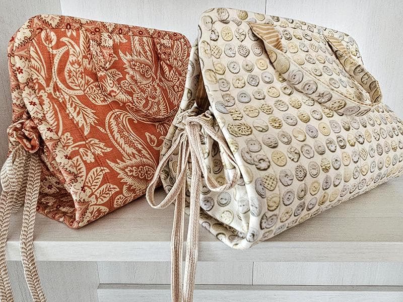 Just Quilting Sewing Caddy Bag Digital Pattern - Etsy