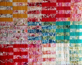 Gewebte Colourwash Patchworkdecke (Digitales Muster)