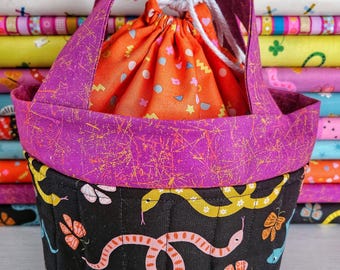 Just Quilting Cinch Bag (Digital Pattern)