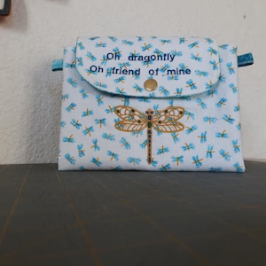 Dragonfly Wallet with ID Card Holder