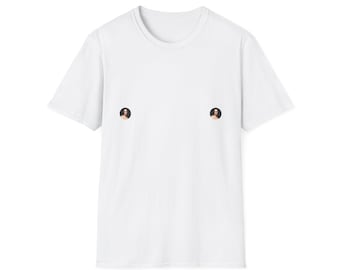 Mary Shelley - Softstyle Unisex T-shirt (vänster bröst)
