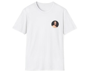 Mary Shelley - Softstyle Unisex T-shirt (vänster bröst)