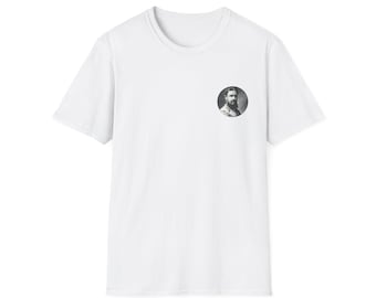 George Bernard Shaw - Softstyle Unisex T-shirt (vänster bröst)