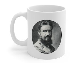 George Bernard Shaw - Vit Keramisk Mugg, 33 cl