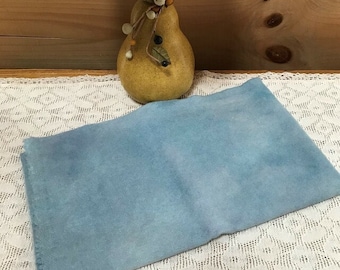 Blue Hydrangea Hand-dyed 100% Wool for Rug Hooking, Wool Applique, Quilting, Rug Braiding and Crafts