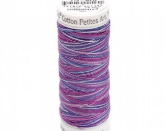 Iris Blendables (4032); Sulky 12 Wt Perle Cotton Thread;  Embroidery, Wool Applique, Machine Sewing, Quilting, Crafts; Cotton; 50 yds