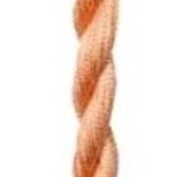 402 Very Light Mahogany; DMC Perle Cotton Size 5 Skein; 100% Cotton; 5g; 27.3 Yards; Embroidery, Big Stitch Quilting, Crafts, Applique