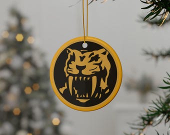 Yellow Dino Coin Ornament