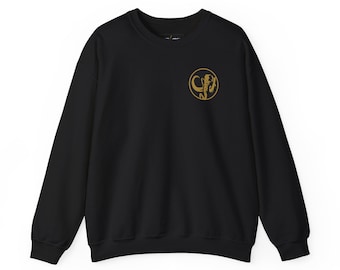 Black Mastodon Coin Sweatshirt, 90's TV Merch, Rangers Fan Gift