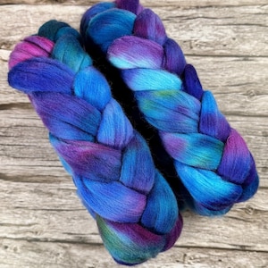 Believe in Magic hand dyed fiber