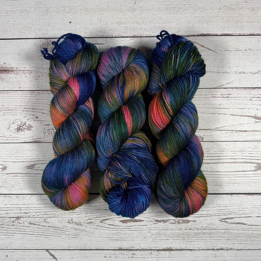 Fire Color Yarn Shadow Flame/dyed to Order/hand Dyed Yarn - Etsy