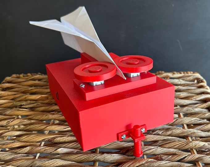 DIY Paper Airplane Launcher Kit: STEM Engineering Toy for Kids