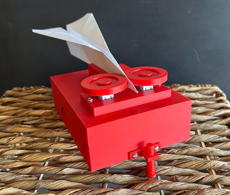 DIY Paper Airplane Launcher Kit: STEM Engineering Toy for Kids image 1