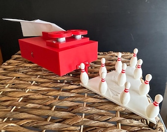 DIY Paper Airplane Launcher STEM Kit with Bowling Game