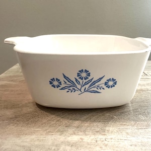 Korenbloempatroon 5 in braadpan van Corning Ware
