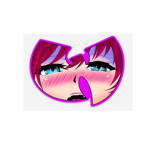 Rude Katana “uWu-Tang” Die-cut Vinyl Sticker