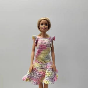 Crochet Doll Dress, Fashion Doll Dress Accessories, Crochet Doll Outfits Clothes,2025 Gift for Graduates/Birthday/Anniversary