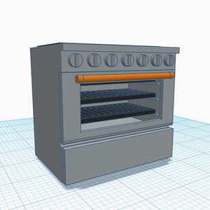 1/12 Scale Oven