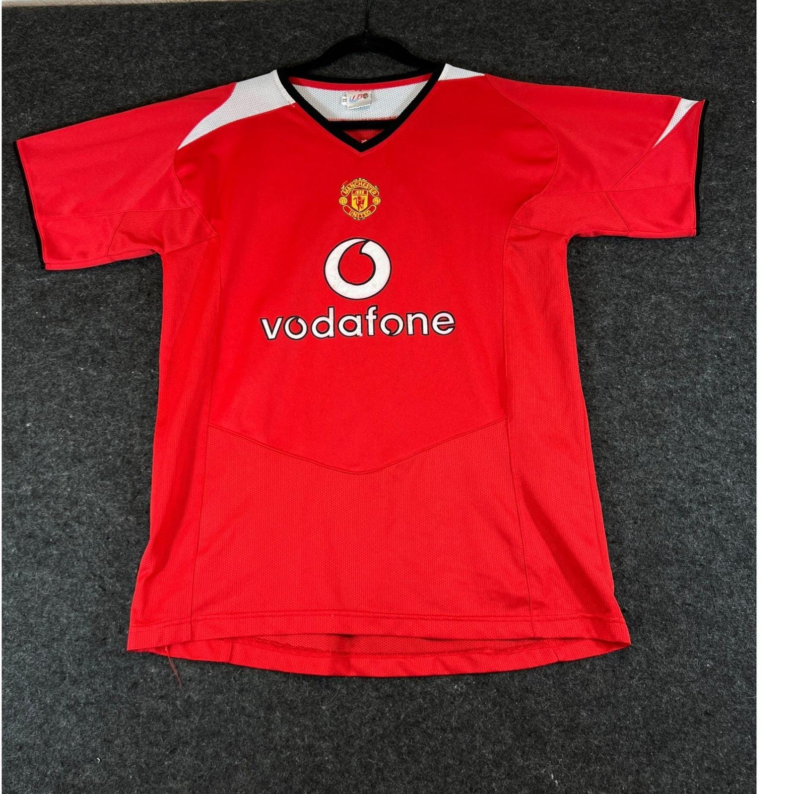 Manchester United Vodafone Jersey - Etsy