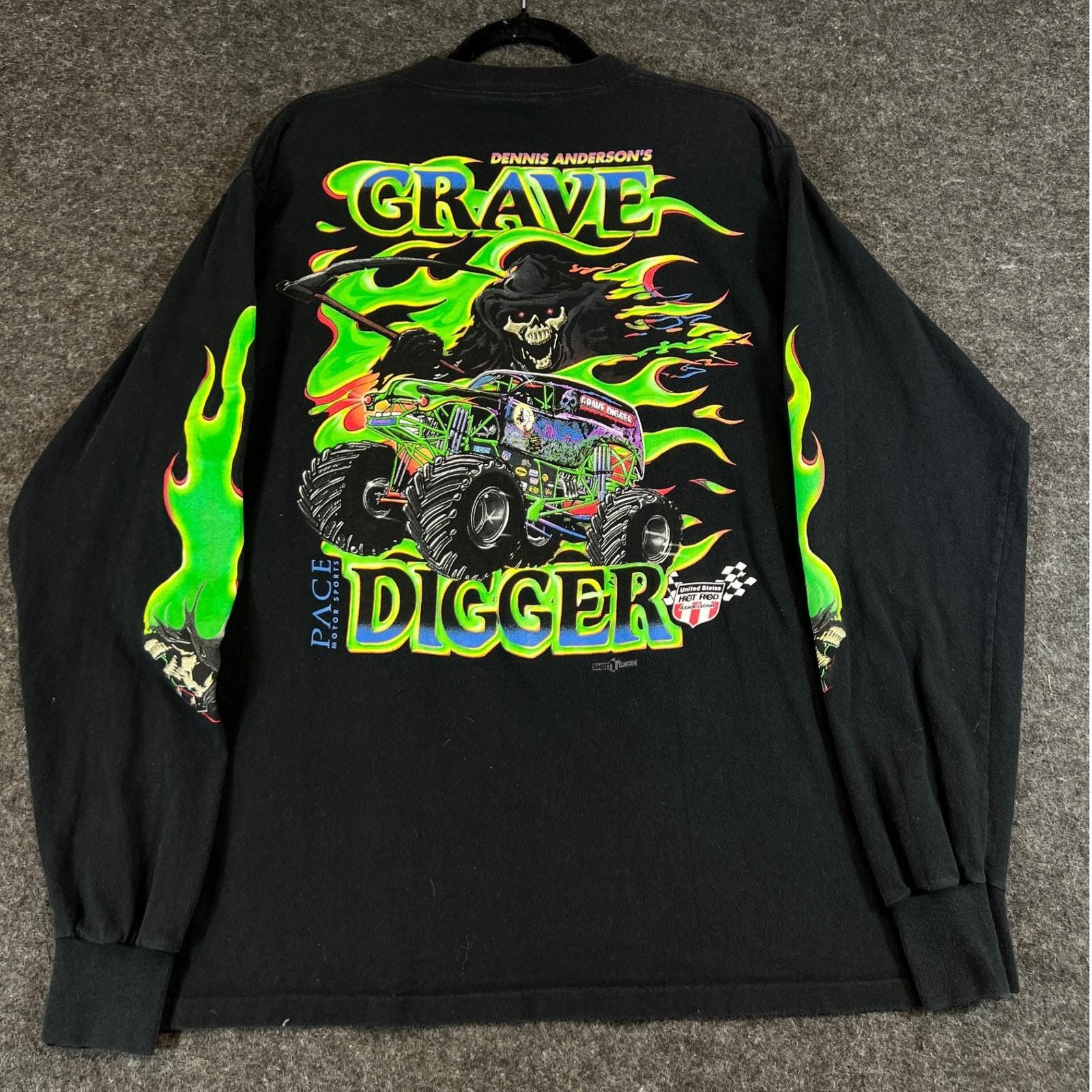 Vintage Grave Digger T Shirt - Etsy