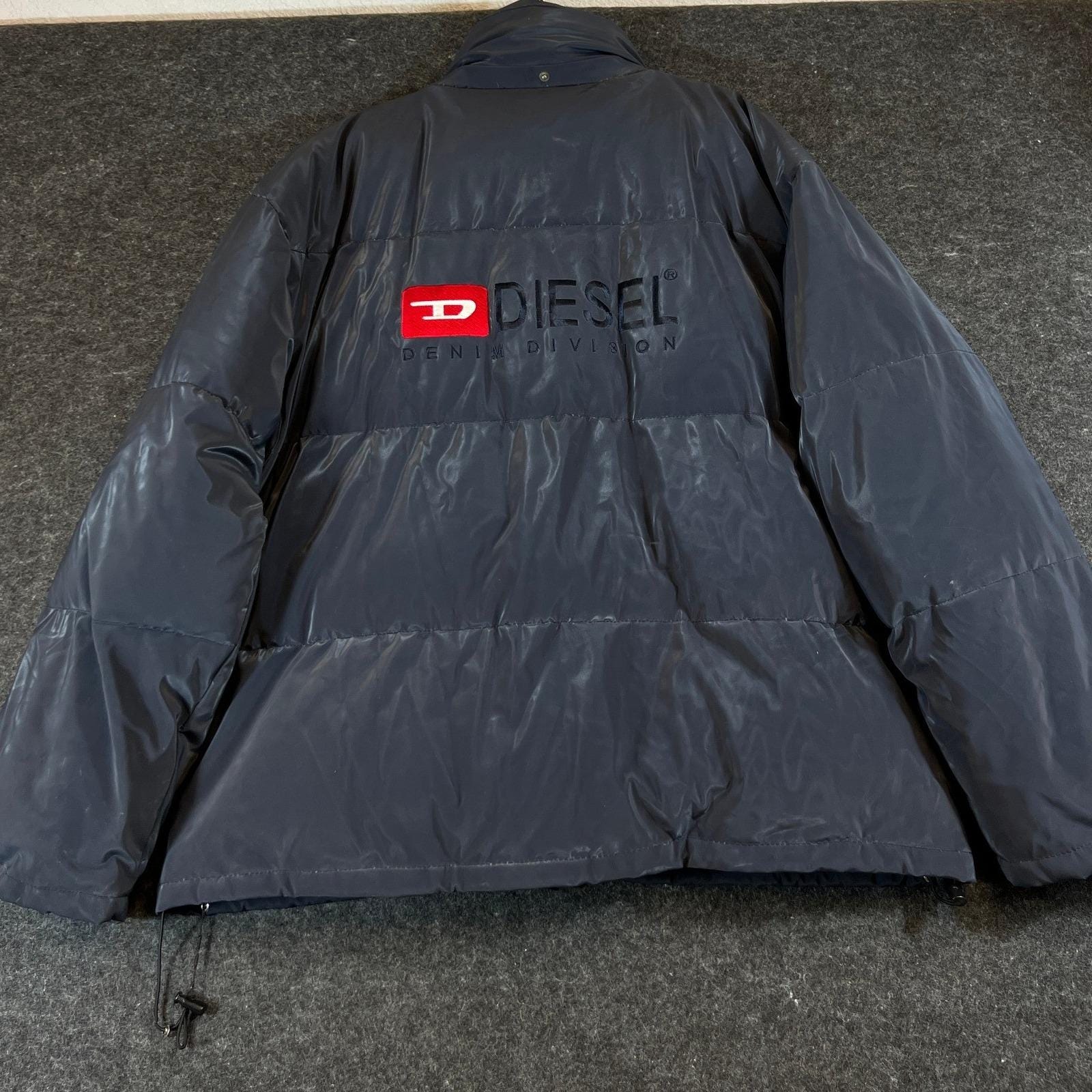 Diesel Puffer Jacket 90s - Etsy
