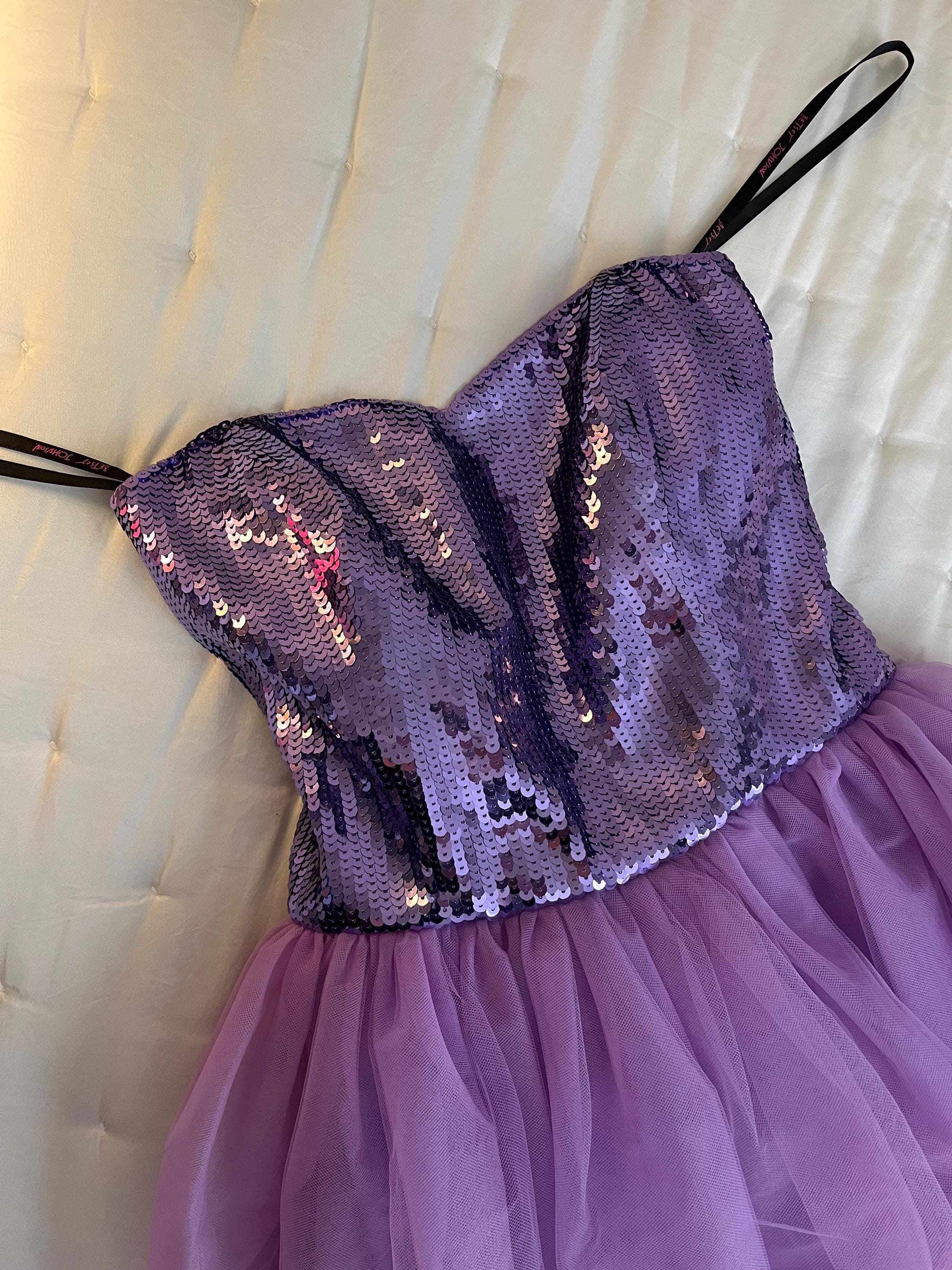 open lace back dress Betsey Johnson Bustle Midi Dress (M) – Holy Thrift