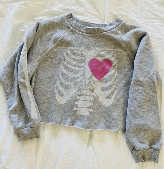 Wildfox heart sweater hotsell