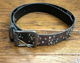 Pink Eyelet Grommet Silver Studded Jelly Belt Fashion Skater  display picture 1
