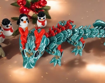 Mistletoe Dragon Baby 13"