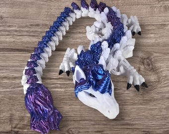 Unicorn Dragon Articulated 3D Printed 22"