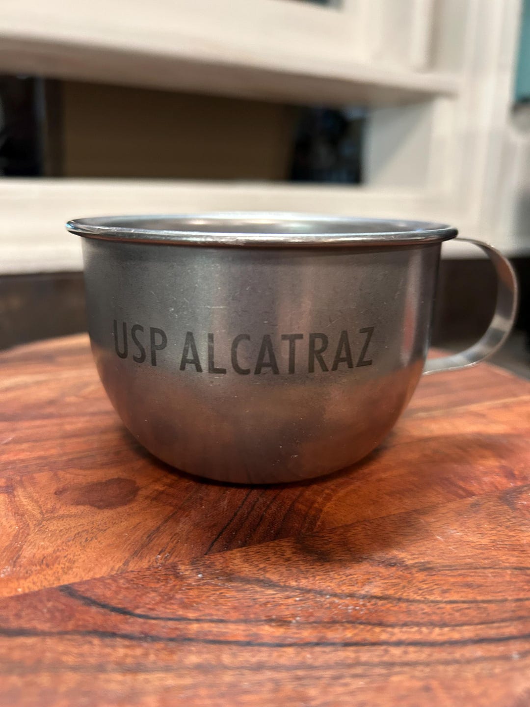 Inmate Cup Vintage Alcatraz Inmate Stainless Cup - Etsy