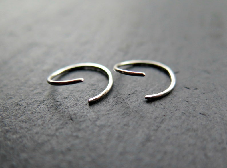 Mens Hoop Earrings in Antique Bronze. Men's Jewelry. Small Etsy Canada