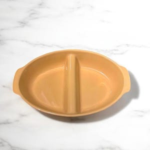 Vintage Ceramic Divided Serving Dish Made in Portugal